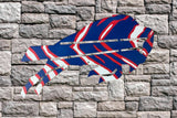 Buffalo Bills Mafia Zubaz Metal Sign Wall Art - NFL Football Team Decor