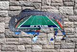 Buffalo Bills Day End Zone Stadium Metal Sign Wall Art - NFL Football Team Decor