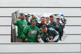 Philadelphia Eagles Pennsylvania Tailgate Game Day Photo Metal Text Sign Wall Art - Use your own photo