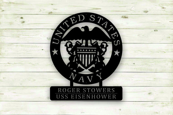 United States Navy Custom Sign