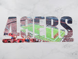 San Francisco 49ers Text Metal Sign Wall Art - NFL Football Team Decor