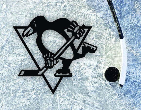 Pittsburgh Penguins Metal Wall Hanging Sign - Northeast Country Store