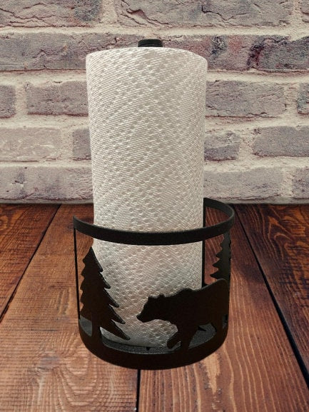 Bear Steel Paper Towel Rack